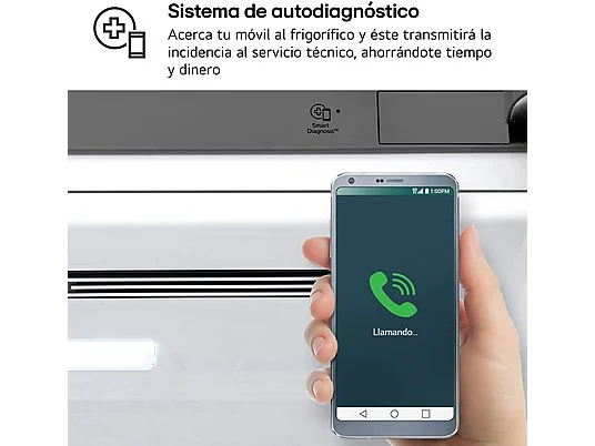 Frigorífico combi - LG GBV5250CPY, Total No Frost, 203 cm, 387 L, DoorCooling+™, FRESHConverter™, Inox antihuellas - Imagen 16