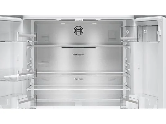 Frigorífico americano - Bosch KFN96APEA, No Frost, 183 cm, 605 l, Capacidad XXL, Cajón BigBox, Inox - Imagen 3