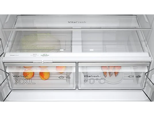 Frigorífico americano - Bosch KFN96APEA, No Frost, 183 cm, 605 l, Capacidad XXL, Cajón BigBox, Inox - Imagen 6