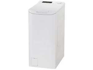 Lavadora carga superior - CANDY TCA473D3-S, 7 kg, 17 programas, Blanco